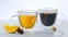 Artesano Hot&Cold Beverages sklenený hrnček na kávu 0,22 l, súprava 2 ks