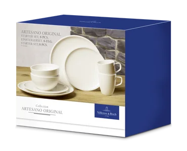 Villeroy & Boch Artesano Original porcelánová súprava riadu Starter, 8 ks