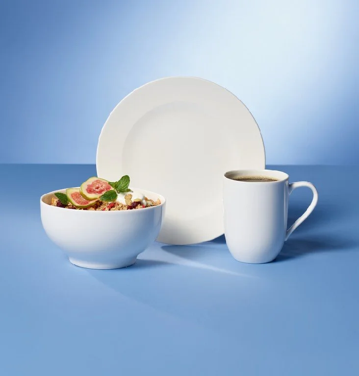 Porcelánová raňajková sada For Me, 3 ks