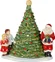 Christmas Toys svietnik, Santa Claus pri stromčeku, 23 cm