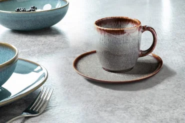 Villeroy & Boch Lave beige kameninová šálka na kávu, 0,19 l