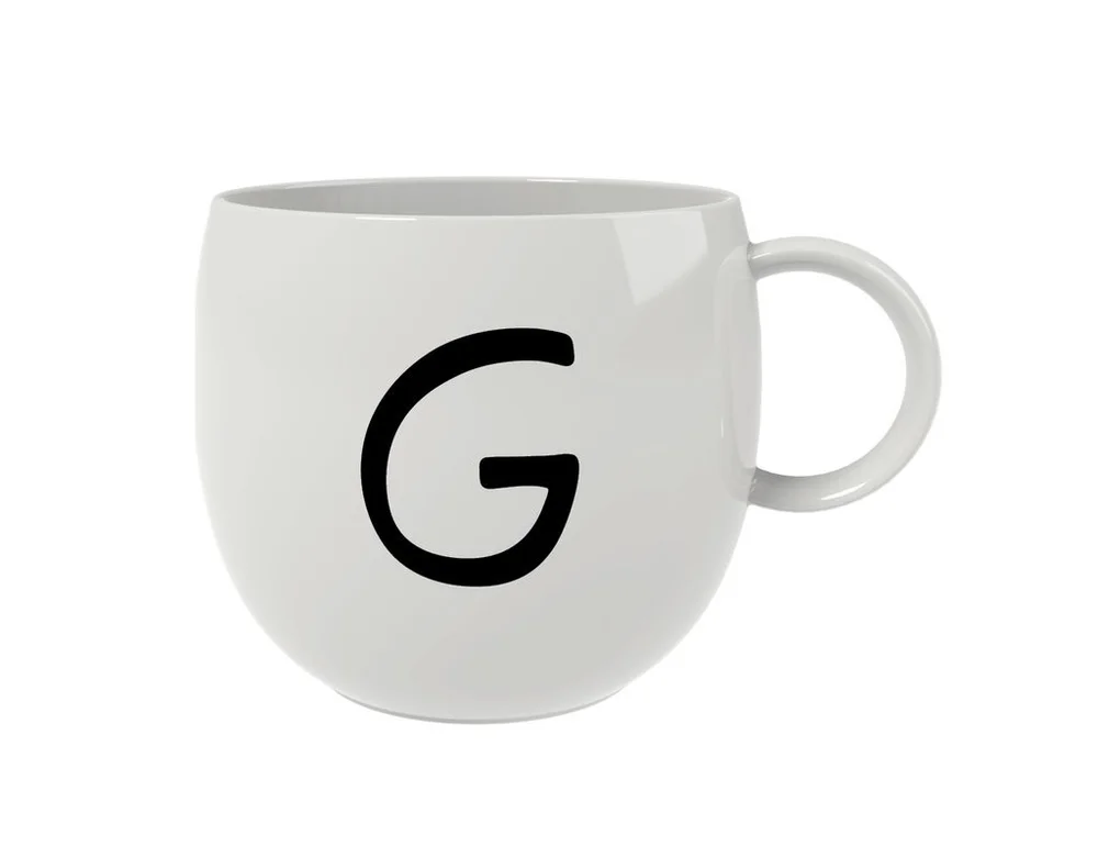 Like hrnček Letters, písmeno G, 0,33 l