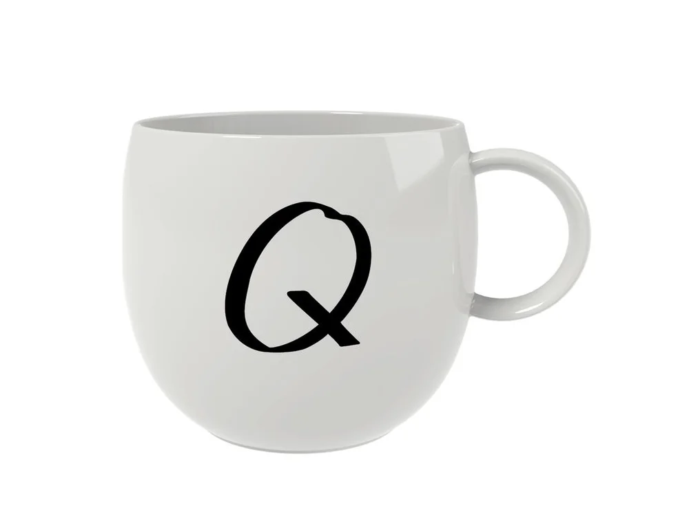 Like hrnček Letters, písmeno Q, 0,33 l