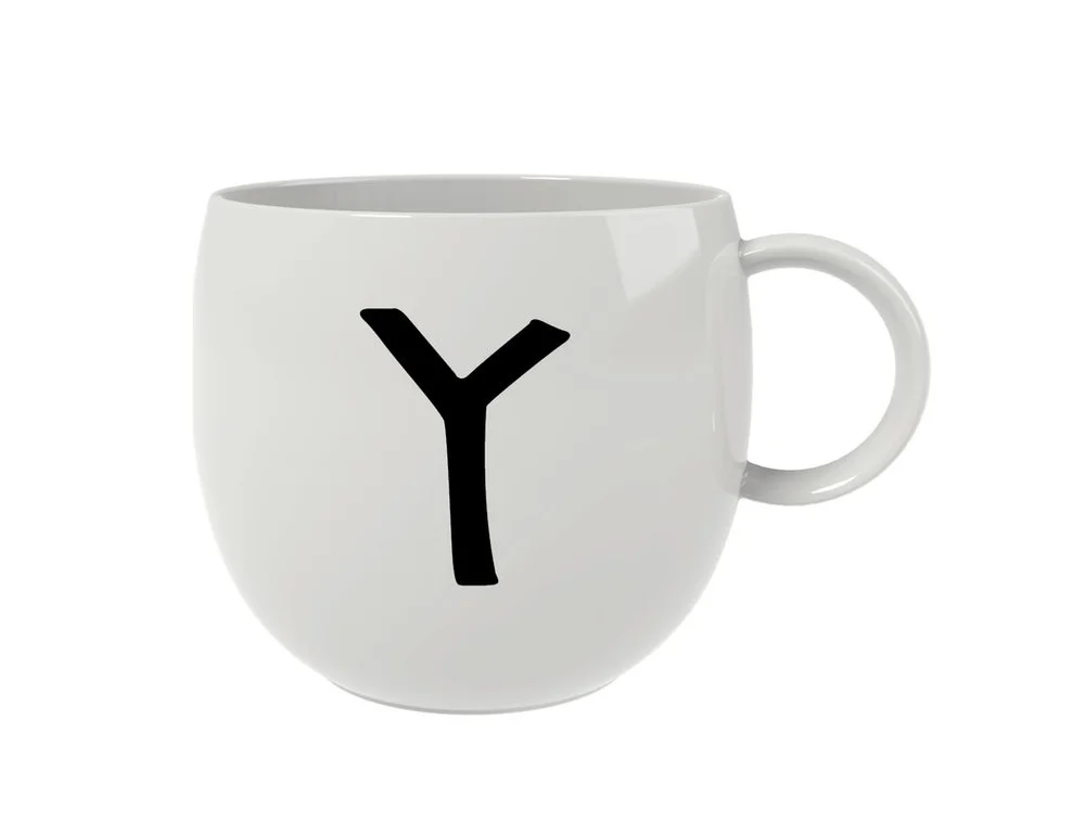 Like hrnček Letters, písmeno Y, 0,33 l