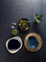 Like Organic Dark Blue kávový tanierik, 17,5 cm