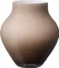 Orondo sklenená váza natural cotton, 17 cm