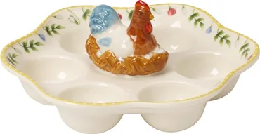 Villeroy & Boch Spring Awakening tanier na vajcia so sliepočkou, Ø 20 cm
