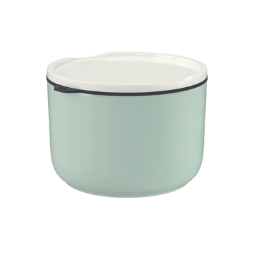 Villeroy & Boch Like To Go & To Stay desiatový a obedový box, Ø 13 cm, zelený, 0,73 l