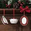 Toy´s Delight Decoration vianočná závesná dekorácia servis IV, 3 ks
