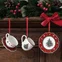 Toy´s Delight Decoration vianočná závesná dekorácia, servis III, 3 ks