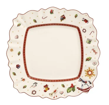 Villeroy & Boch Toy´s Delight jedálenský tanier, biely, 28,5 x 28,5 cm