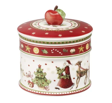 Villeroy & Boch Winter Bakery Delight dóza na cukrovinky, 12 x 11 cm