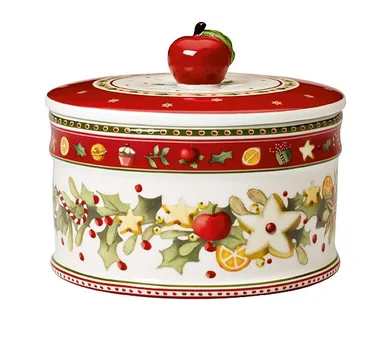Villeroy & Boch Winter Bakery Delight dóza na cukrovinky, 11 x 13 cm