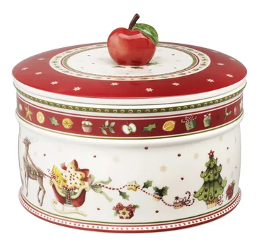 Villeroy & Boch Winter Bakery Delight dóza na cukrovinky, 13 x 17 cm