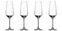 Vivo Voice Basic súprava pohárov na šampanské, 4 ks