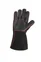 Grilovacie rukavice z kože L/XL, čierné, 17 x 35 cm
