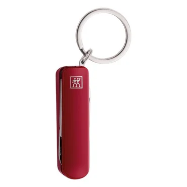 Zwilling Beauty Multifunkční manikúrní přívěšek Inox, 6 cm, červený