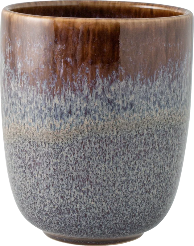 Kameninový hrnček bez uška Lave beige, 0,4 l