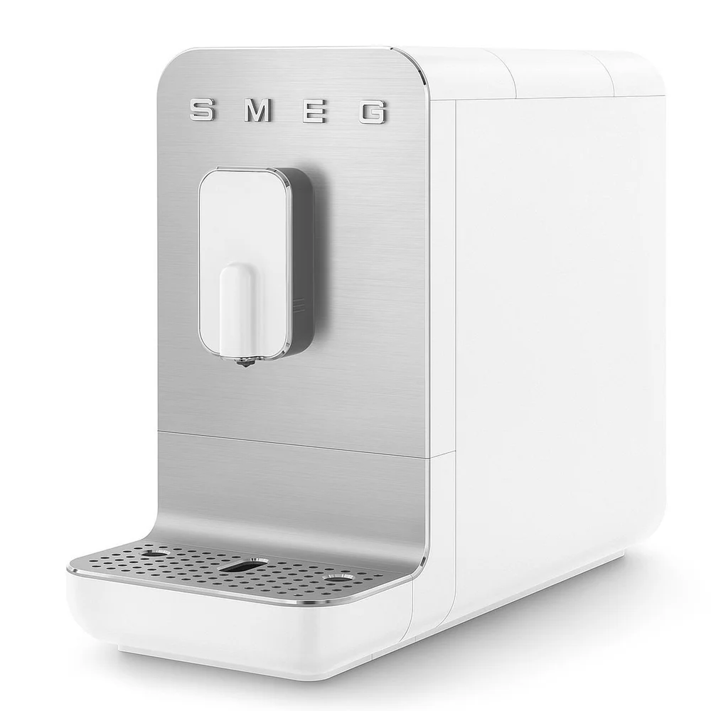 Automatický kávovar na espresso, biely