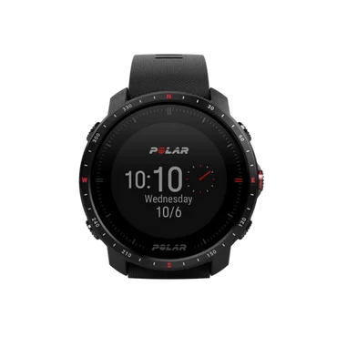 Polar Outdoor športtester Grit X Pro, M/L, čierny
