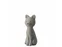Moderná dekorácia mačka Smokey, Pets, stredná, 11,5 cm