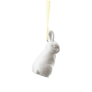 Rosenthal Veľkonočná závesná dekorácia porcelánový zajačik stojaci, 7 cm