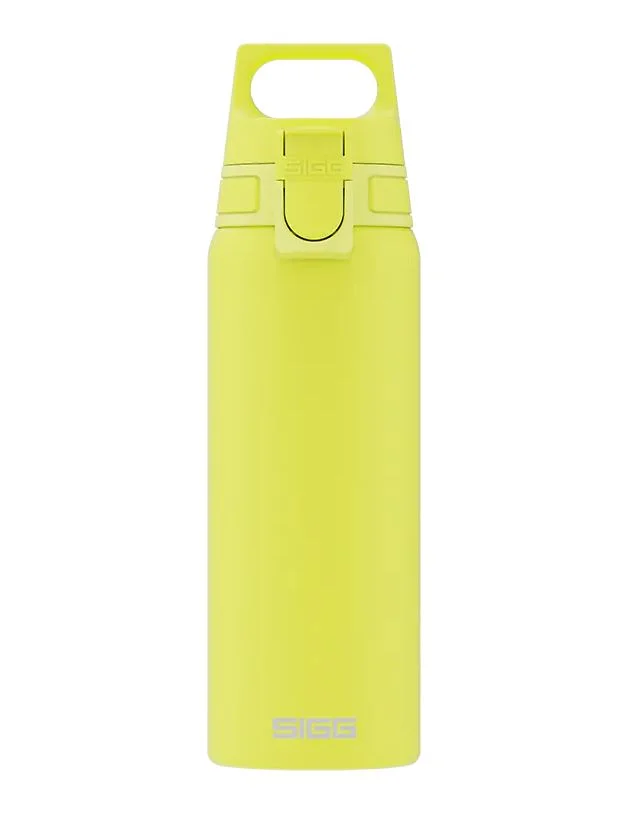 Nerezová fľaša na pitie Shield One, 0,75 l, žltá