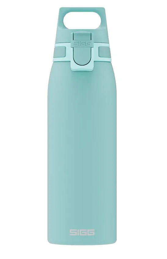 Nerezová fľaša na pitie Shield One, 1,0 l, modrá