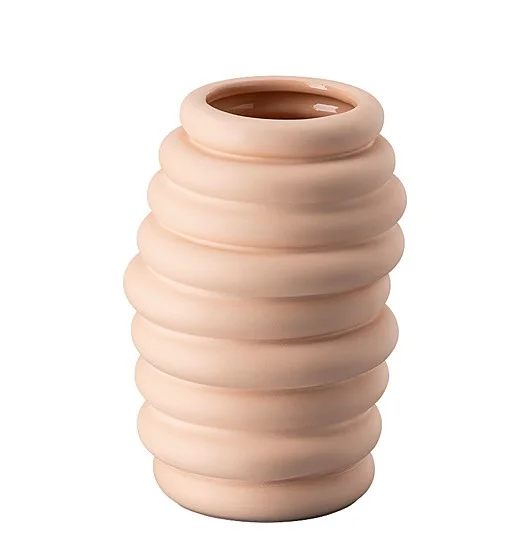 Mini váza Hop, 10 cm, ružová Cameo