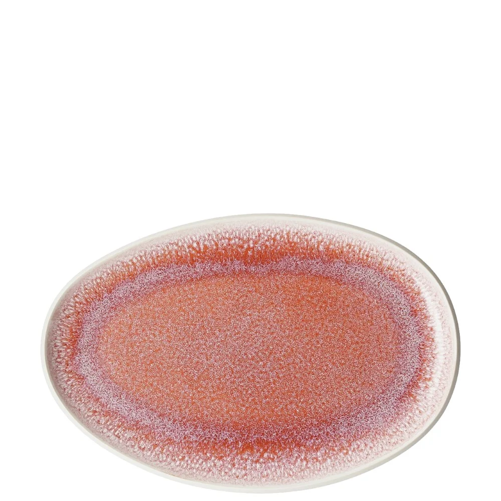 Servírovací tanier Junto Rose Quartz oválný, Ø 28 cm