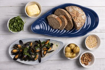 Mason Cash Misa s uchom Nautical, námornícka modrá, 1,9 l, Krab