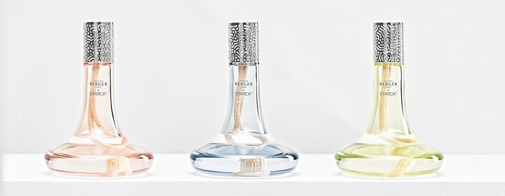 Darčeková sada: katalytická lampa Starck + interiérový parfum, 500 ml