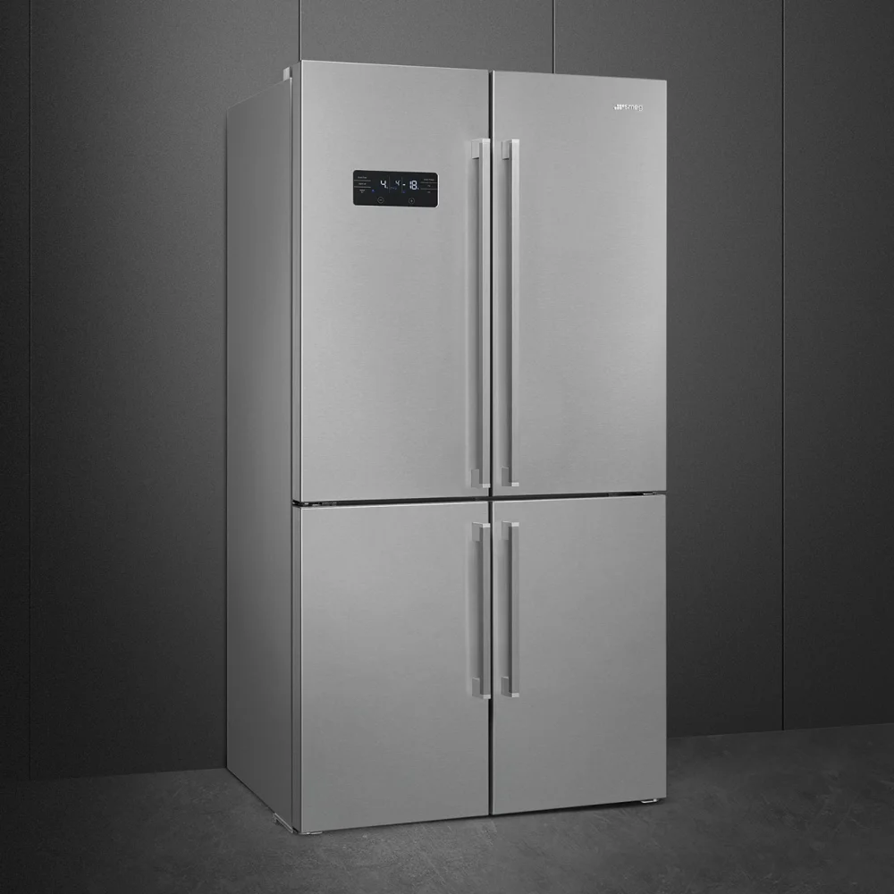 Americká chladnička 4-dvéřová, výš. 182cm, No Frost, en.třída F, kap.572l