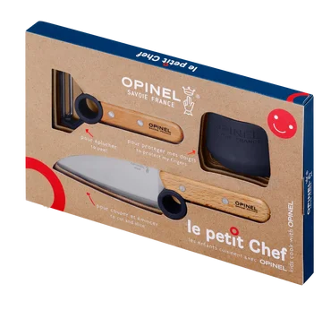 Opinel Detská kuchárska sada le petit Chef, modrá