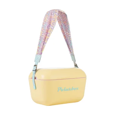 Polarbox Látkový popruh POP, vzor Animal, tyrkysová pracka