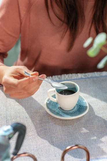 Sambonet Kávové/moka lyžičky Bloom, leštená nerez, 6 ks