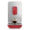 Automatický kávovar na espresso, červena