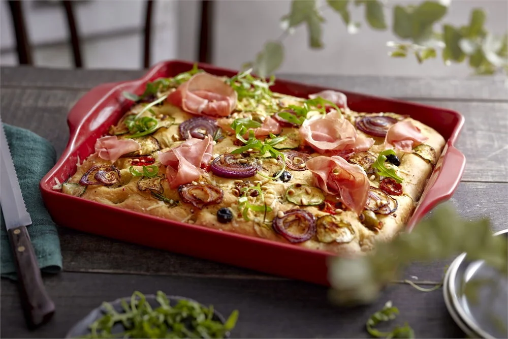 Forma na taliansky chlieb foccacia 40,5 x 32 cm, korenie
