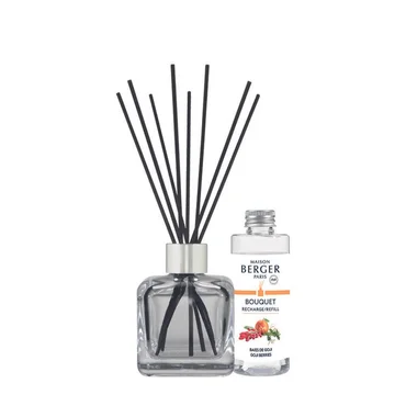 Maison Berger Paris Aróma difuzér Cube + náplň Bobule goji 100 ml