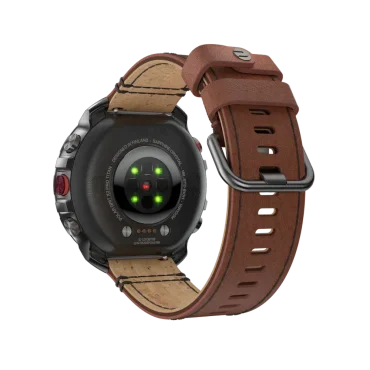 Polar Outdoor športtester Grit X2 Pro Titan, kožený + silikónový remienok, veľkosť M-L
