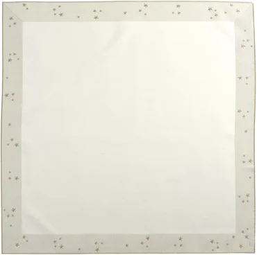 Sander Obrus Starlight, 85 x 85 cm, ecru