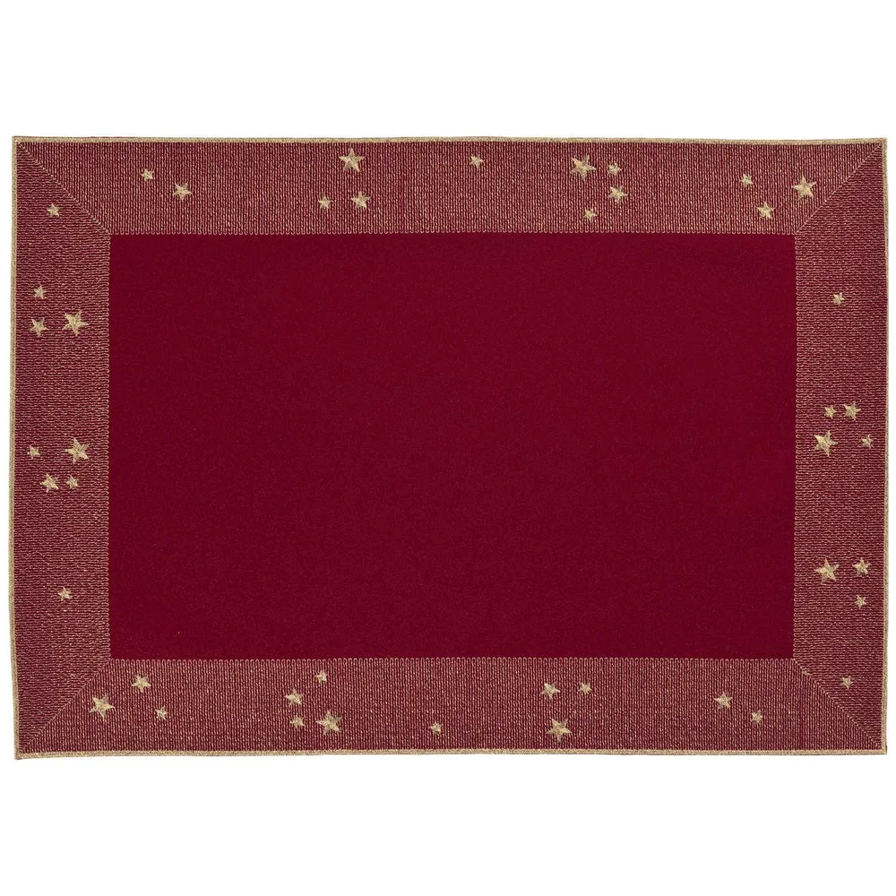 Prestieranie Starlight, 35 x 50 cm, burgundy