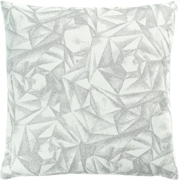 Sander Žakárová obliečka na vankúš Diamanti, 50 x 50 cm, platin/silver