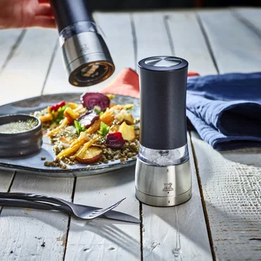 Peugeot Elektrický mlynček na soľ s osvetlením Daman u´Select, 16 cm