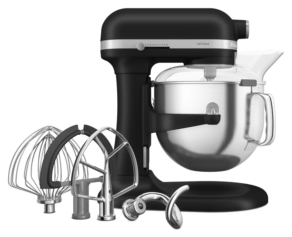 Kuchynský robot Artisan 5KSM70SHX, so zdvíhacou misou 6,6 l, matná čierna