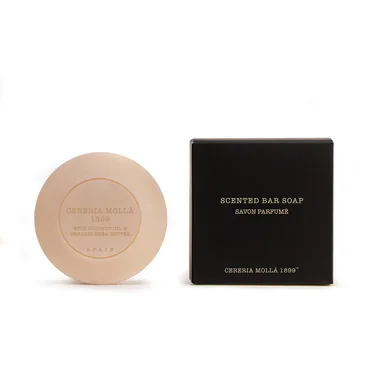 Cereria Mollá Parfumované mydlo Bulgarian Rose & Oud, 100 g, čierna