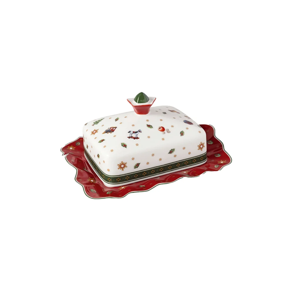 Porcelánová maselnička Toy´s Delight, 19 x 16 cm