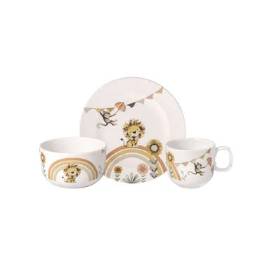 Villeroy & Boch Súprava detského porcelánu Roar like a Lion, 3 ks