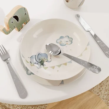 Villeroy & Boch Detský hlboký tanier Walk like an Elephant, Ø 18,7 cm