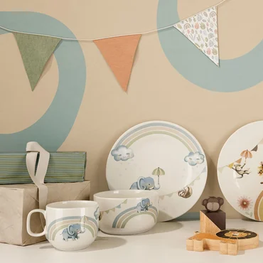 Villeroy & Boch Súprava detského porcelánu Walk like an Elephant, 3 ks